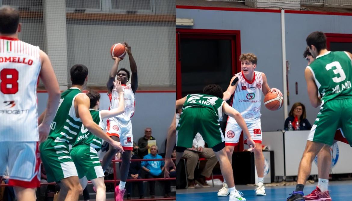 Basket, Dr1: Tromello rischia di farsi male, ma alla fine vince su San Pio X (85-84)