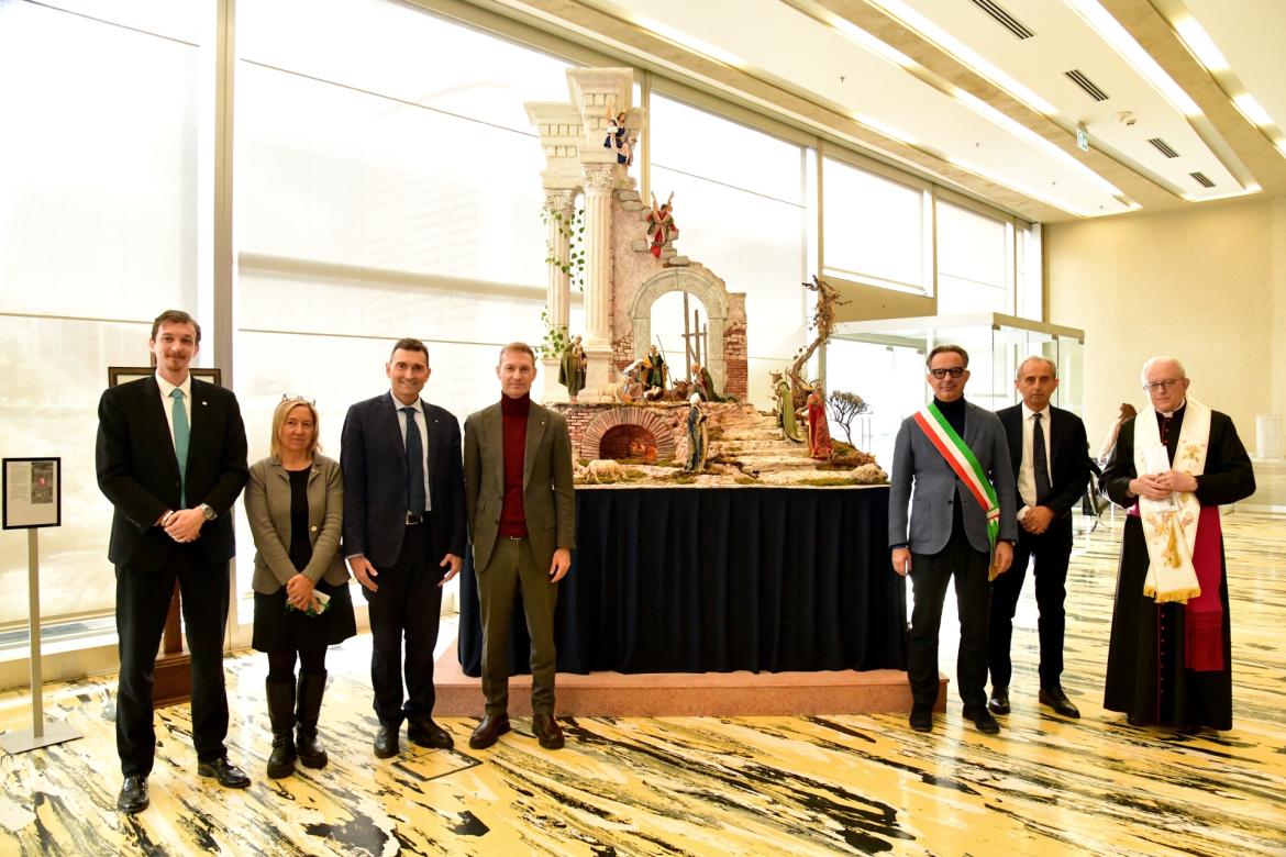 L'arte del presepe vigevanese approda in Regione