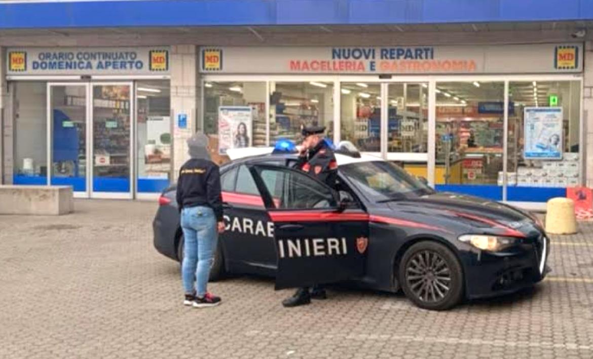Rapine nei supermercati di Vigevano: dai domiciliari al carcere. Arrestato 36enne