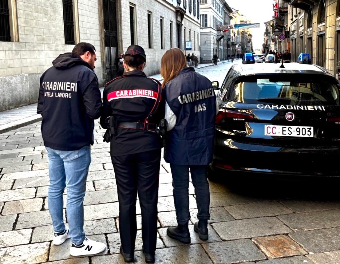 Carabinieri dei Nas e dell'Ispettorato lavoro nei luoghi della movida in tutta la Provincia 