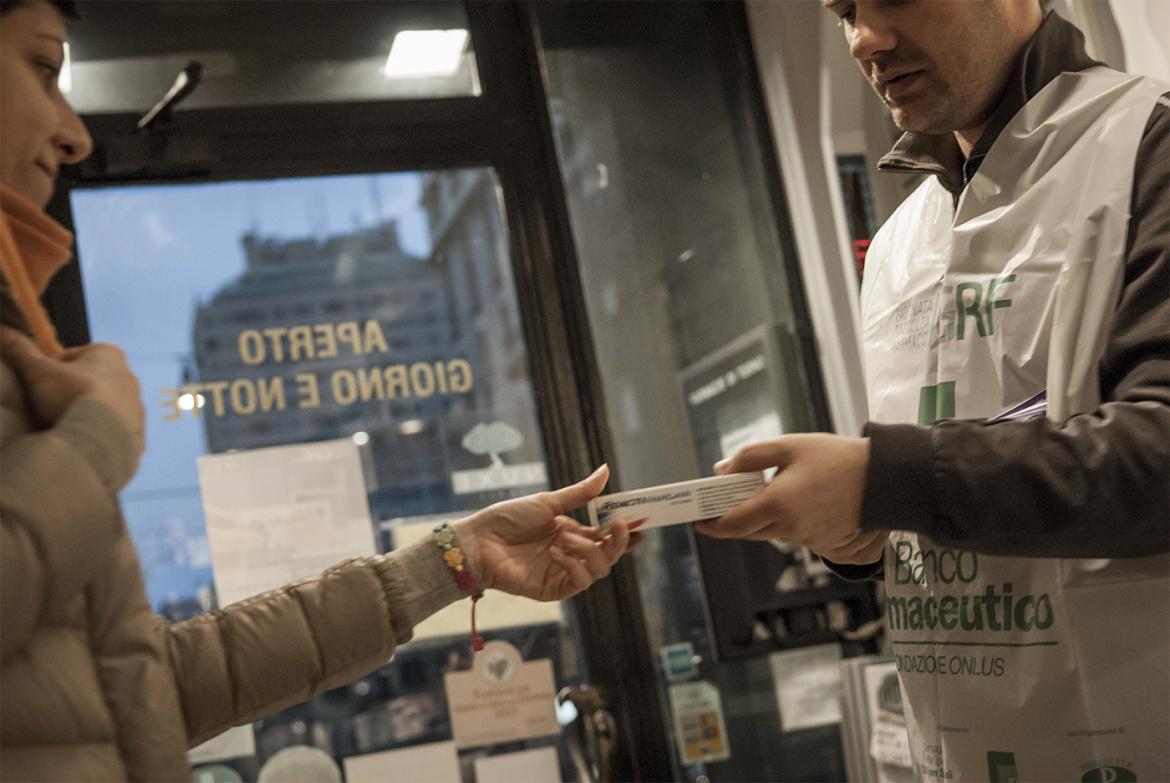 Tornano le giornate di raccolta del farmaco