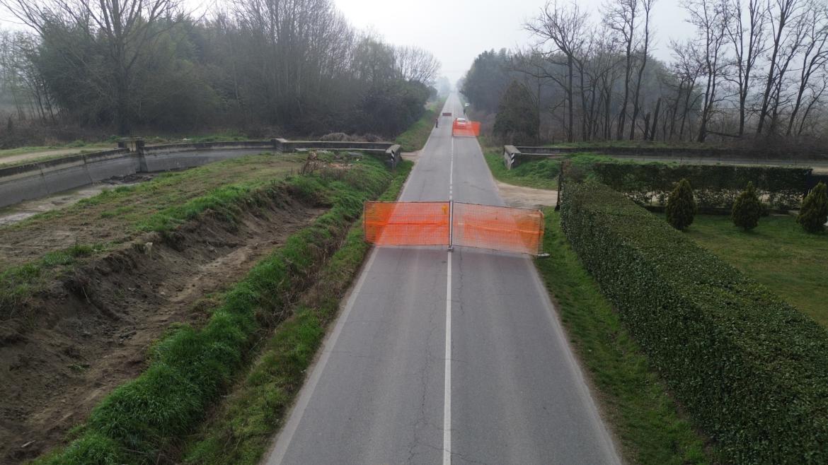 Garlasco: provinciale chiusa per venti giorni