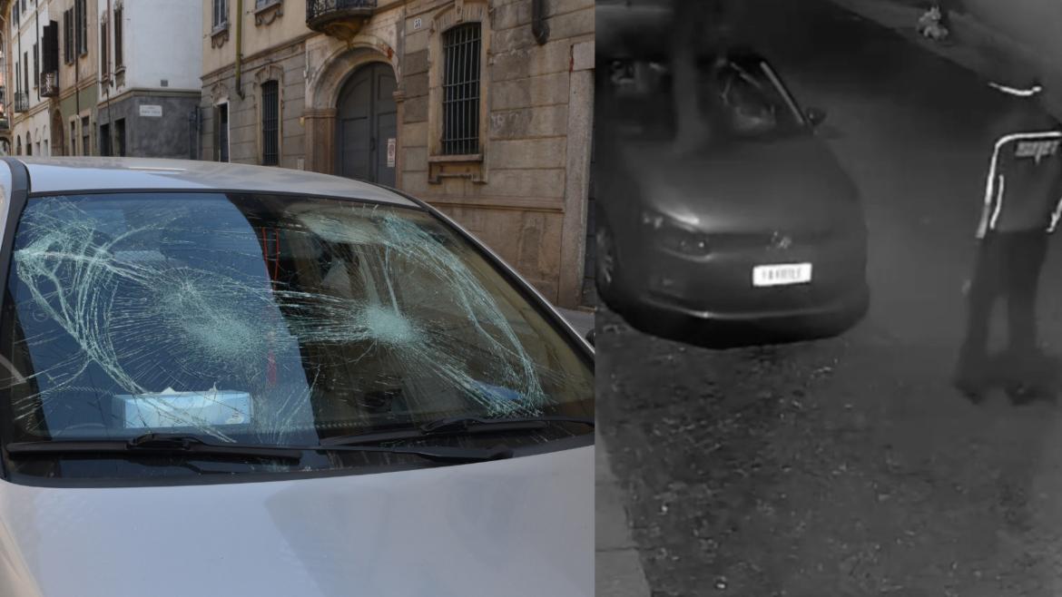 Raid vandalico dopo una notte di baldoria: denunciati due ventenni di Vigevano