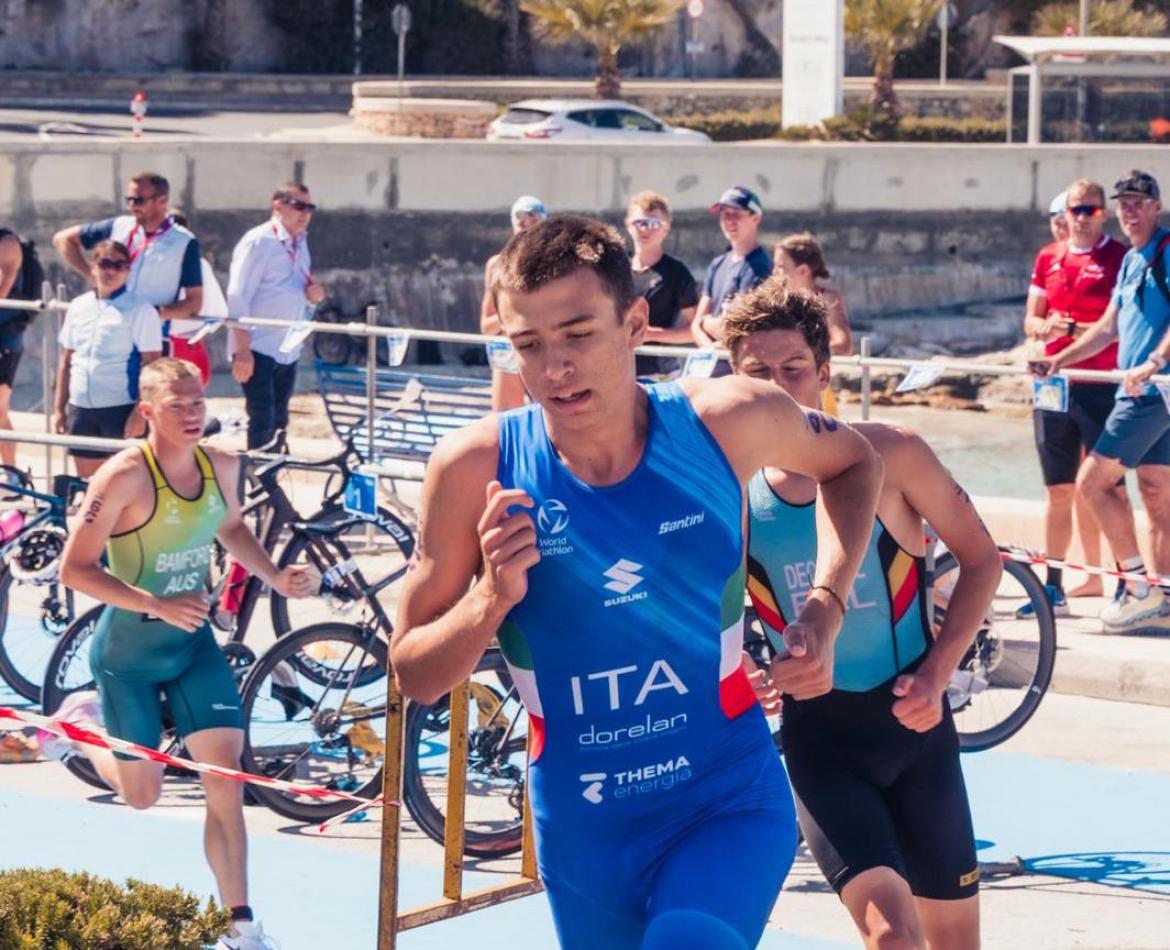 Triathlon, il vigevanese Interlandi al debutto nella Under-23 Elite