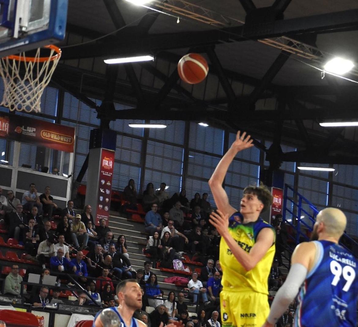 Basket,  Coppa Italia di serie B: il sogno della Elachem Vigevano si schianta contro la Pielle Livorno (53-60)