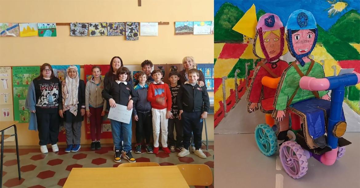 La &ldquo;bici di Edoardo&rdquo; conquista Roma