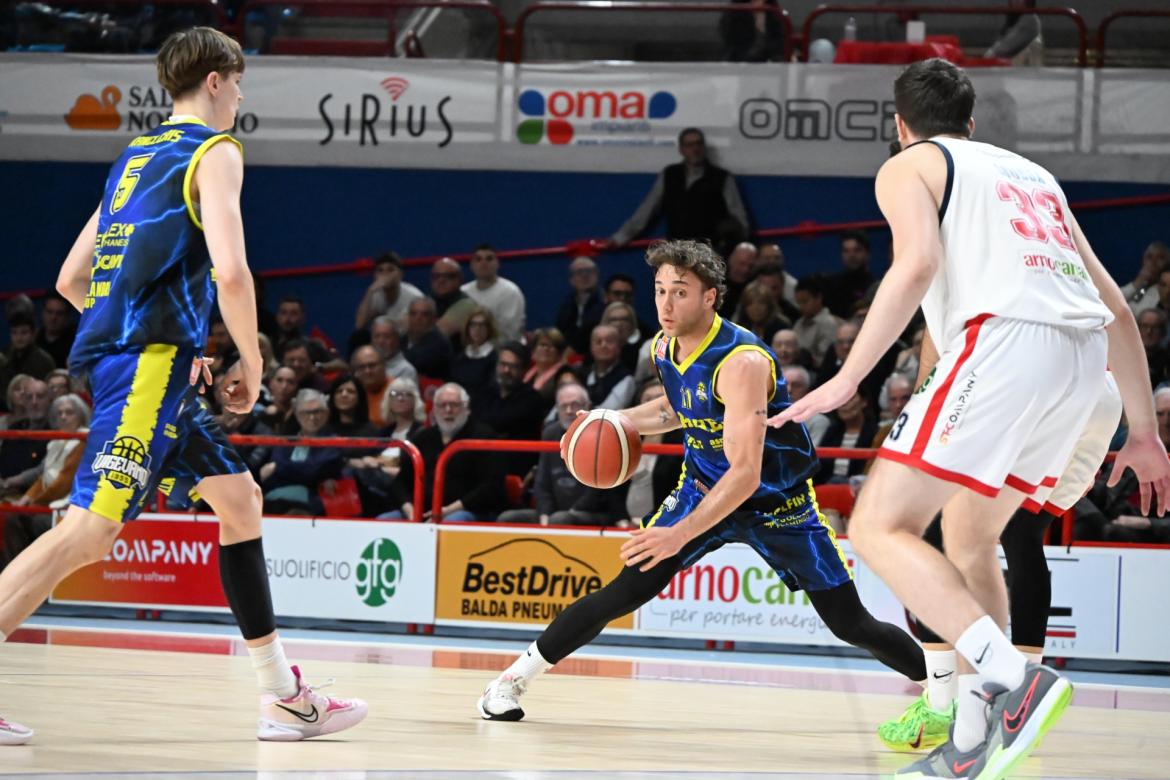 Basket, serie B: la Herons Montecatini ferma la Elachem Vigevano (83-77)