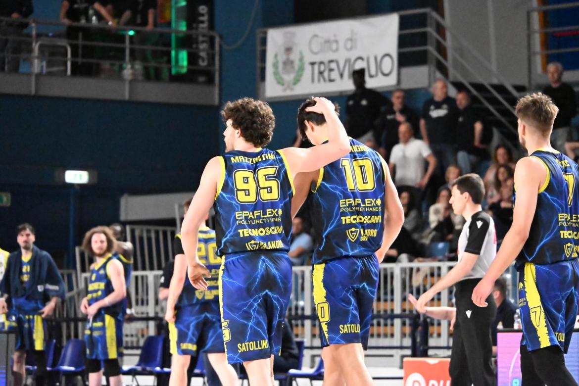 Basket, serie B: la Elachem Vigevano lotta fino alla fine, Treviglio passa di misura (78-75)