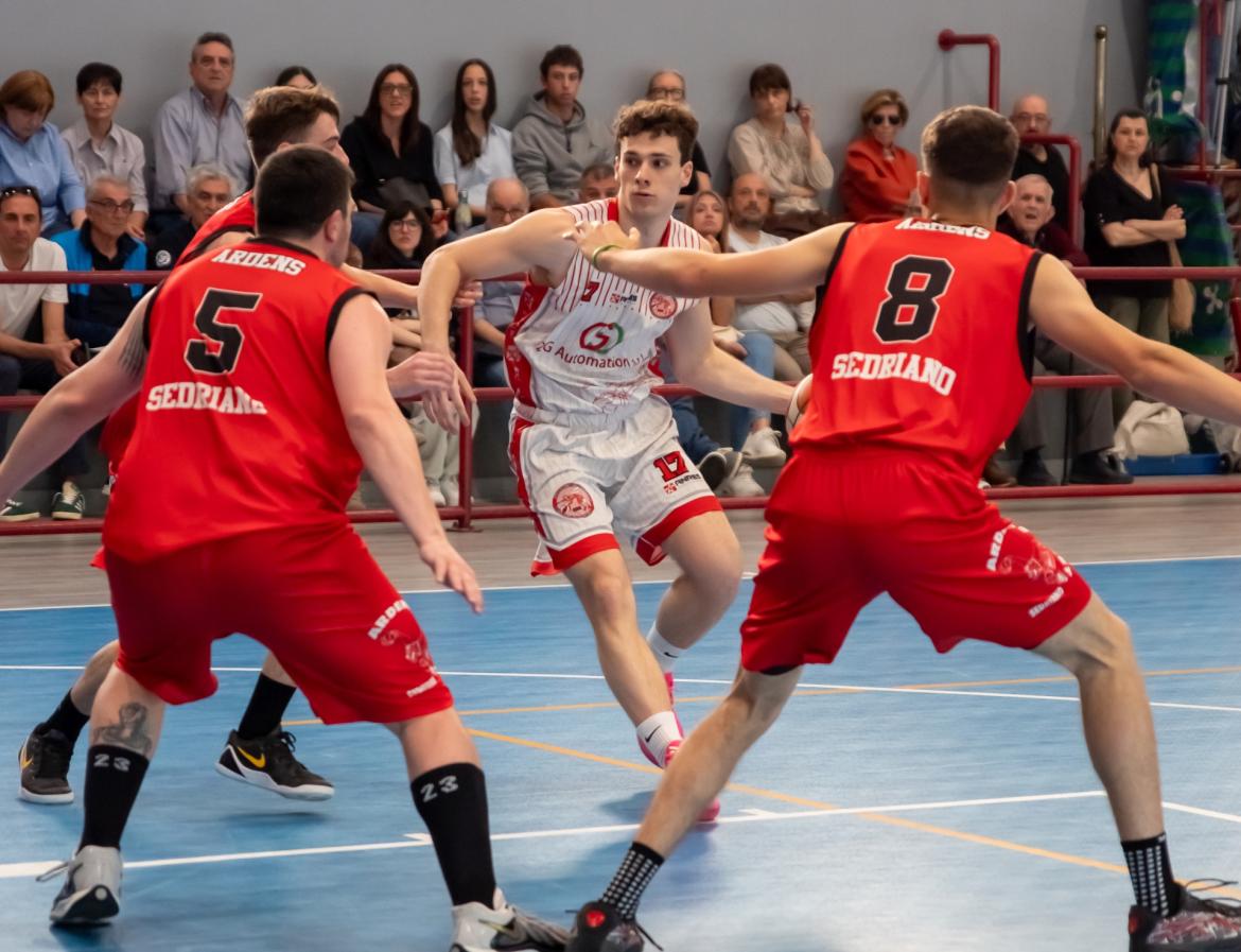 Basket, Dr1: Tromello parte con il piede giusto al play-off. Sua gara 1 con Sedriano (87-83)