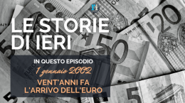 Euro,  20 anni fa l'entrata in vigore