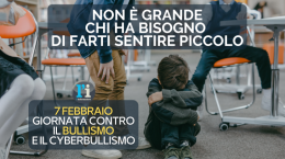 7 febbraio, giornata contro il bullismo e il cyberbullismo