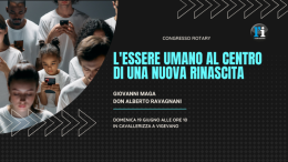 L'essere umano al centro di una nuova rinascita