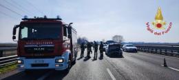 Incidente sull'autostrada A7 tra Bereguardo e Binasco