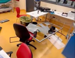 Vigevano, resta in carcere il 41enne che ha devastato il pronto soccorso e ferito un infermiere