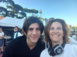 L’assessore sul palco del Rockin’1000: «Suonare davanti a migliaia di persone è stato incredibile»