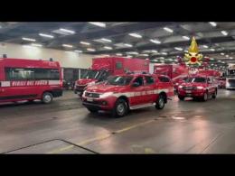 Incendi boschivi in Grecia: sbarcato il contingente di vigili del fuoco italiani