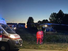Il bambino ustionato a Mortara è grave ma non in pericolo di vita