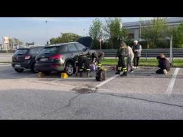 Un gattino spaventato nel motore di un'auto salvato dai vigili del fuoco  (IL VIDEO)