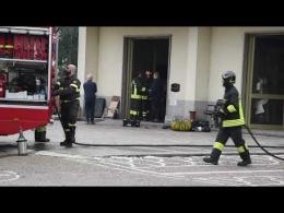 Vigevano, principio d’incendio subito domato dai vigili del fuoco