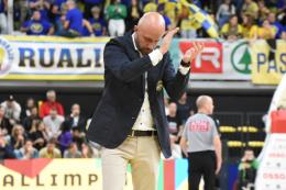 Basket, serie A2, coach Pansa positivo nonostante la sconfitta: «Abbiamo giocato con personalità»