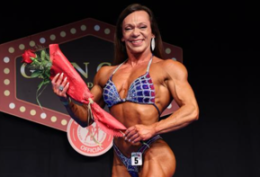 Bodyfitness, Elisa Falzoni vince l'assoluto a Saint-Vincent