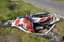 Incidente alla rotonda della Belcreda: ferito un 59enne in scooter