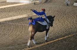 Volteggio equestre: le vigevanesi Viola e Maganza seconde assolute alla Coppa delle Regioni