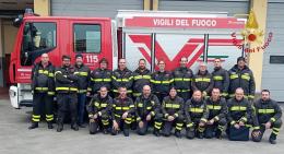 Vigili del fuoco volontari: formati 18 nuovi capo squadra in provincia di Pavia