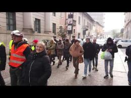 «Vogliamo una Vigevano più sicura». Il video del corteo di sabato mattina