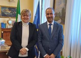 Il prefetto di Pavia riceve il Console generale della Tunisia