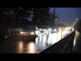 Contro il guard-rail sul cavalcavia La Marmora di Vigevano