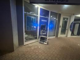 Spaccata al bancomat, rubati almeno 20 mila euro