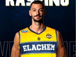 Basket, serie A2: la Elachem Vigevano firma Tommaso Raspino