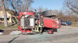 Trattore si ribalta, ferito un ventenne: l'incidente tra Gravellona Lomellina e Cassolnovo