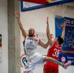 Basket, serie C: gli Aironi si spengono a Legnano (81-60)