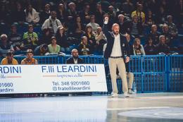 Basket, serie A2, coach Pansa: «Grazie al pubblico che ci ha sostenuto e ha capito il momento delicatissimo»