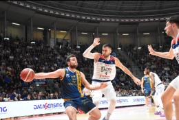 Basket, serie A2: Elachem Vigevano a testa altissima, ma la Fortitudo Bologna è troppo forte (83-66)