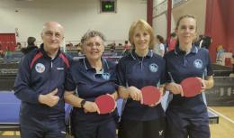 Tennistavolo femminile, serie D: la Pellicceria Cane è seconda con Trezzano