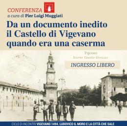 Quando il castello di Vigevano era una caserma: c’è un documento idedito