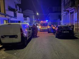 Vigevano, auto contro un mezzo in sosta: due persone contuse