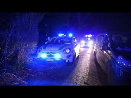 L’incidente lunedì sera in strada dei Livelli