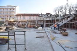 Nuovo PalaBasletta, iniziano a sorgere le tribune