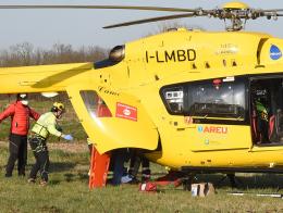 Cade con il parapendio in Oltrepo’ Pavese: soccorso un 78enne