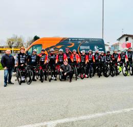 Vigevano, il Bortolami Junior Team sulle strade della Milano-Sanremo
