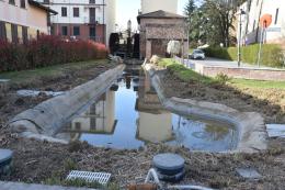 Laghetto di Gambolò,  i lavori sono partiti