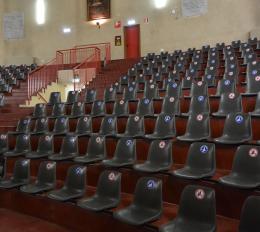 Si sblocca il cantiere dell'auditorium dell'Omodeo: doveva essere finito da tre anni