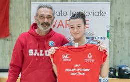 Volley femminile, la vigevanese Emma Vallin campionessa provinciale Under 14 con la Co-Bit Uyba Busto Arsizio