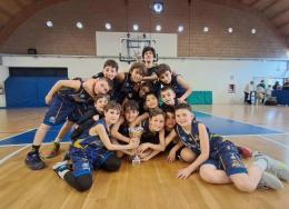 Basket giovanile, gli Scoiattoli Big 2016 della Cat Vigevano si aggiudicano la Bbf Easter Cup