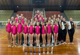 Olimpia Twirling, 10 medaglia tra Coppa Italia e campionato di serie B e C