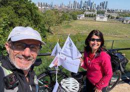 In bici da Londra a Roma per raccontare il Carnaroli